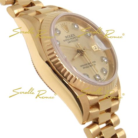 rolex president oro giallo e diamanti|Rolex Datejust 36 President 18k Yellow Gold Champagne.